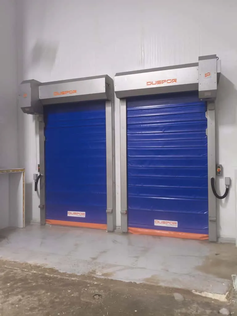 Portas Túneis de Congelamento