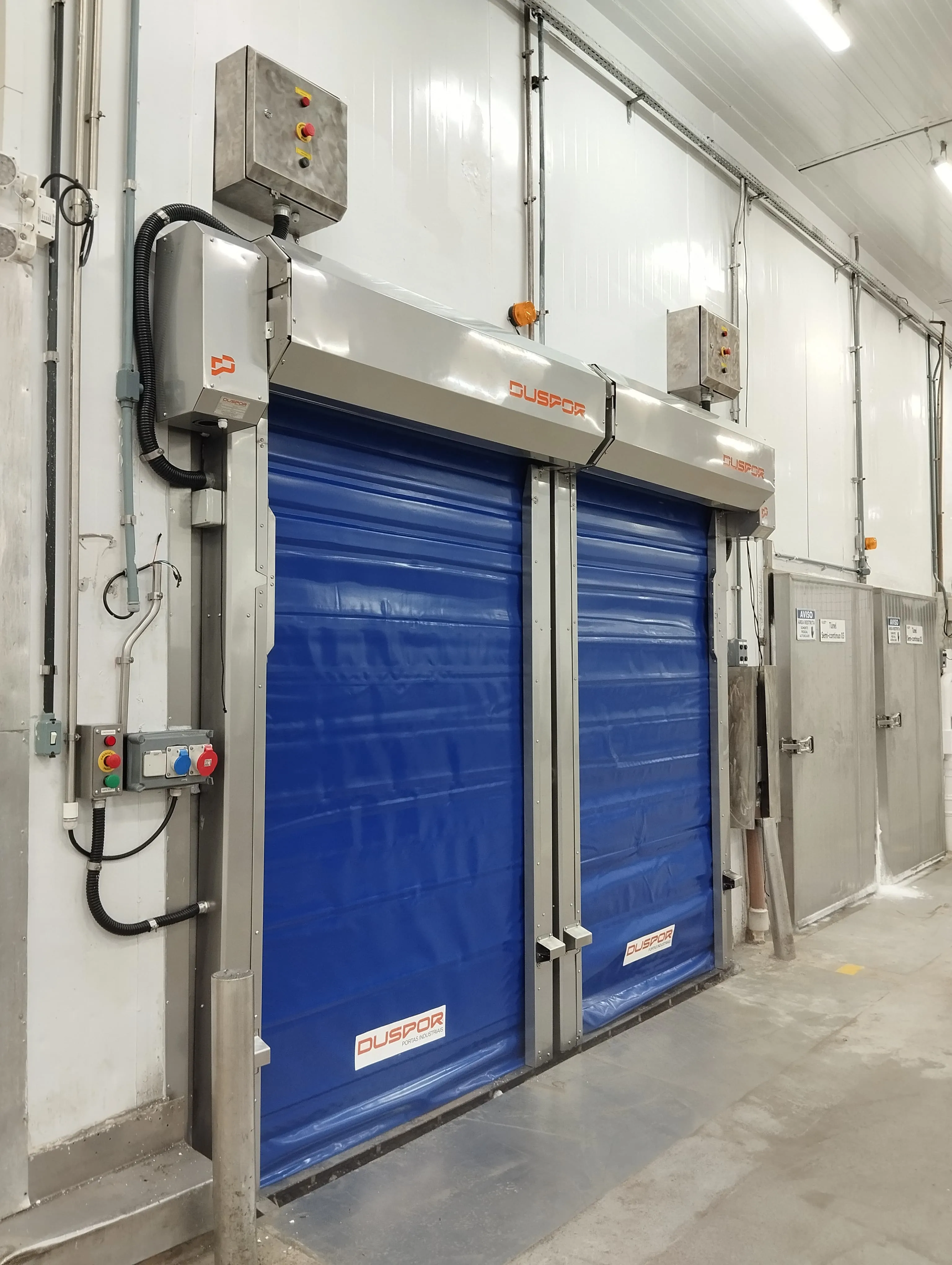 Portas Túneis de Congelamento