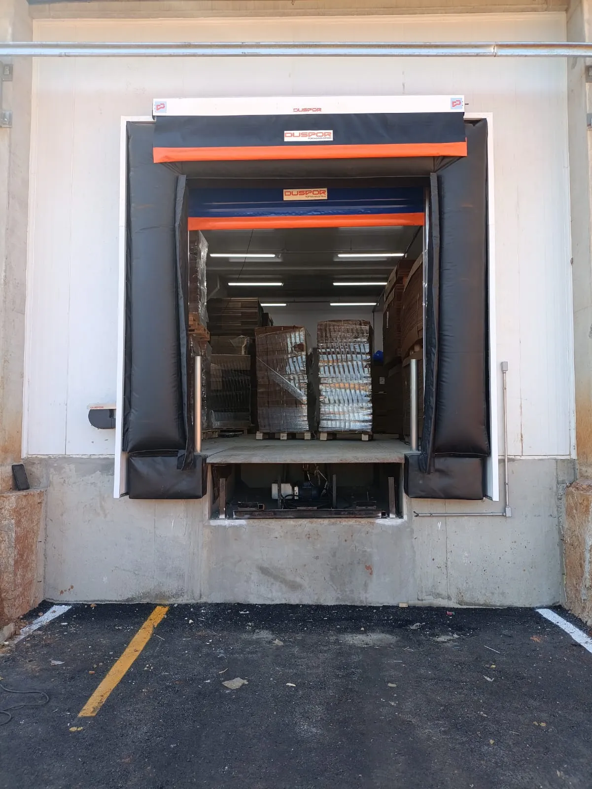 CORTINA RETRÁTIL - PORTAL DE SELAMENTO INFLÁVEL