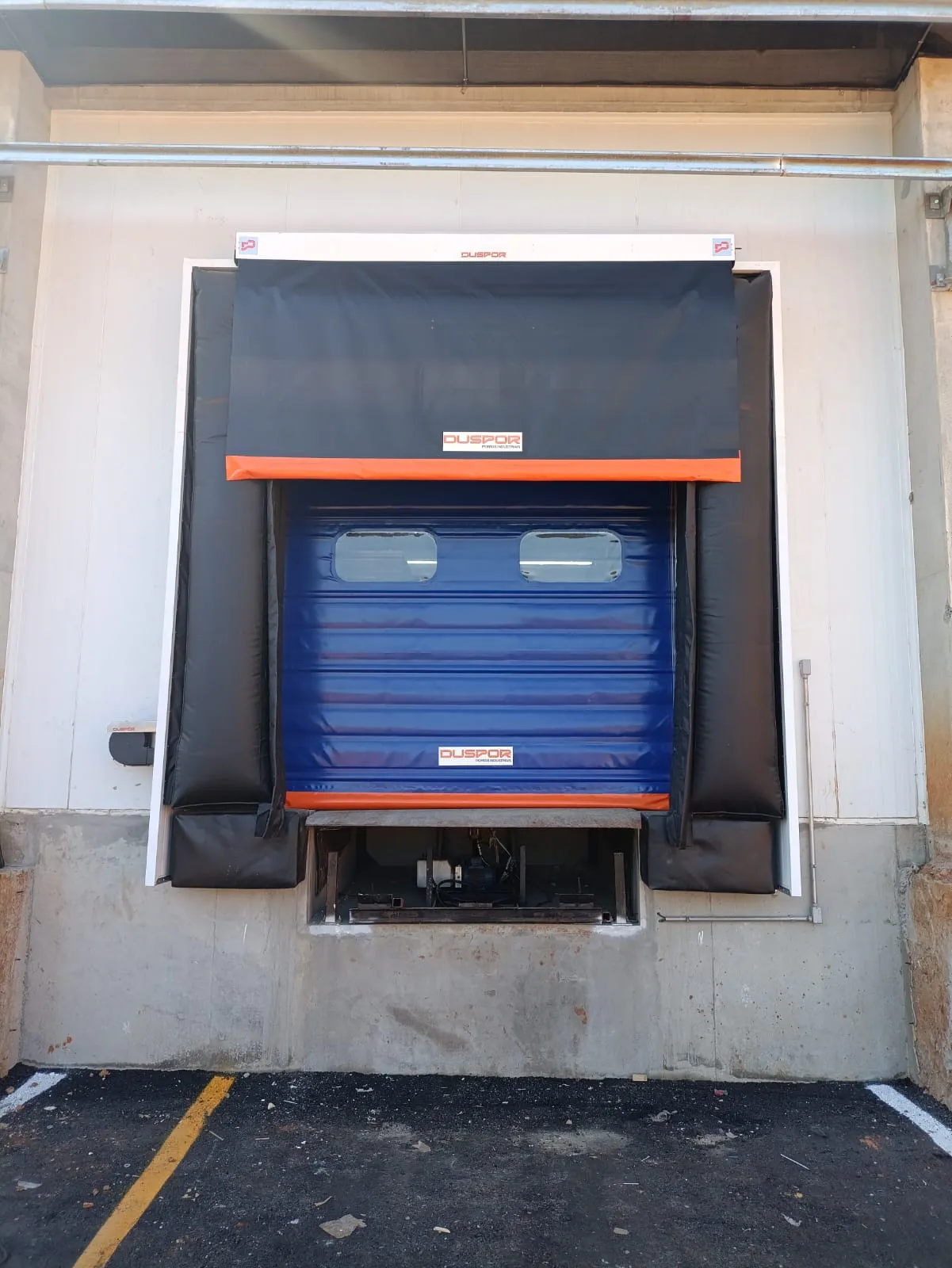 Cortina Retrátil Para Portal de Selamento